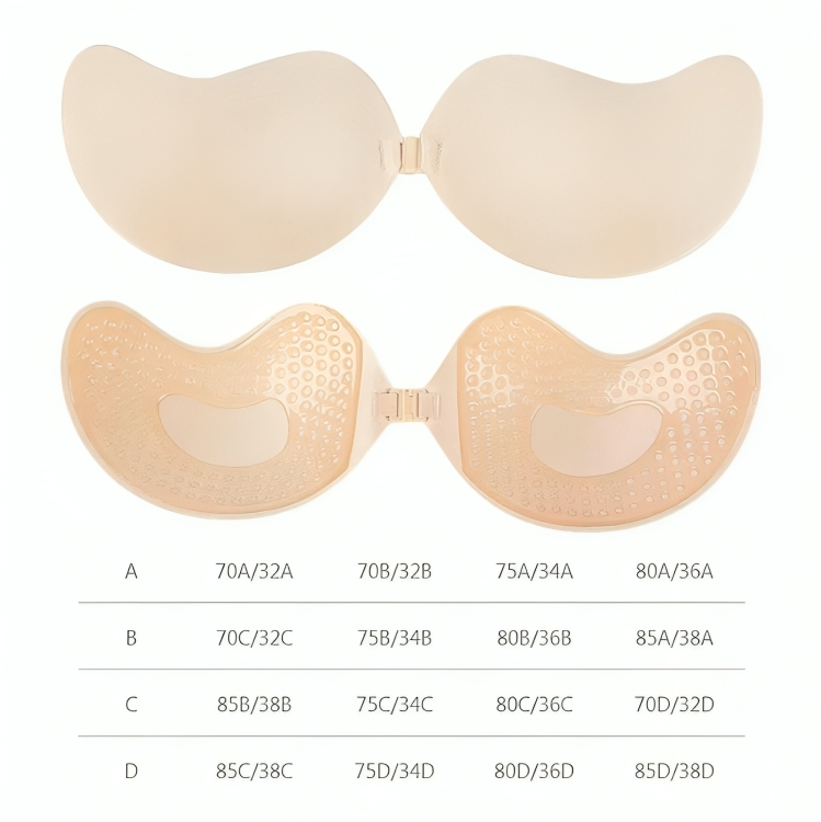 Invisible Strapless Adhesive Stick Bra