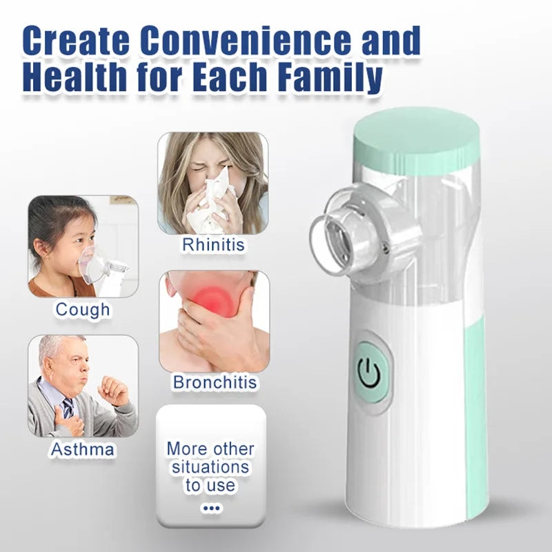 Portable Handheld Mesh Nebulizer