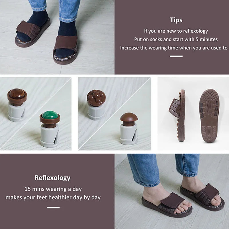 AcuRelief™ Akupressur-Sandalen