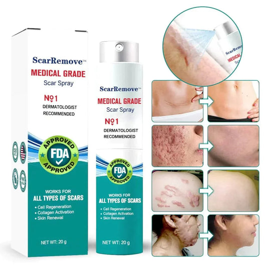 ScarRemove™ Advanced Narbenspray für Aknenarben. Operationsnarben und Dehnungsstreifen