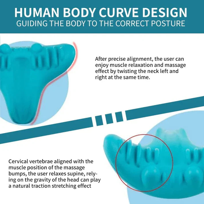 Almohada de masaje cervical