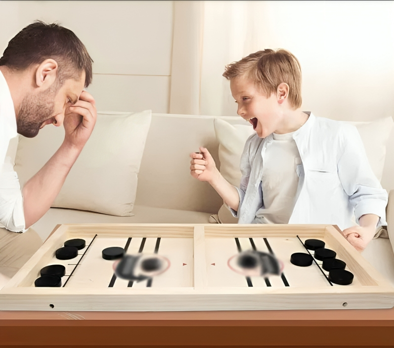 Wooden Table Hockey Game