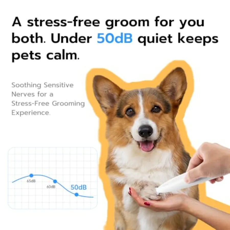 GlowGroom™ Clipper 💡🐾 — LED Precision, Stress-Free Trims