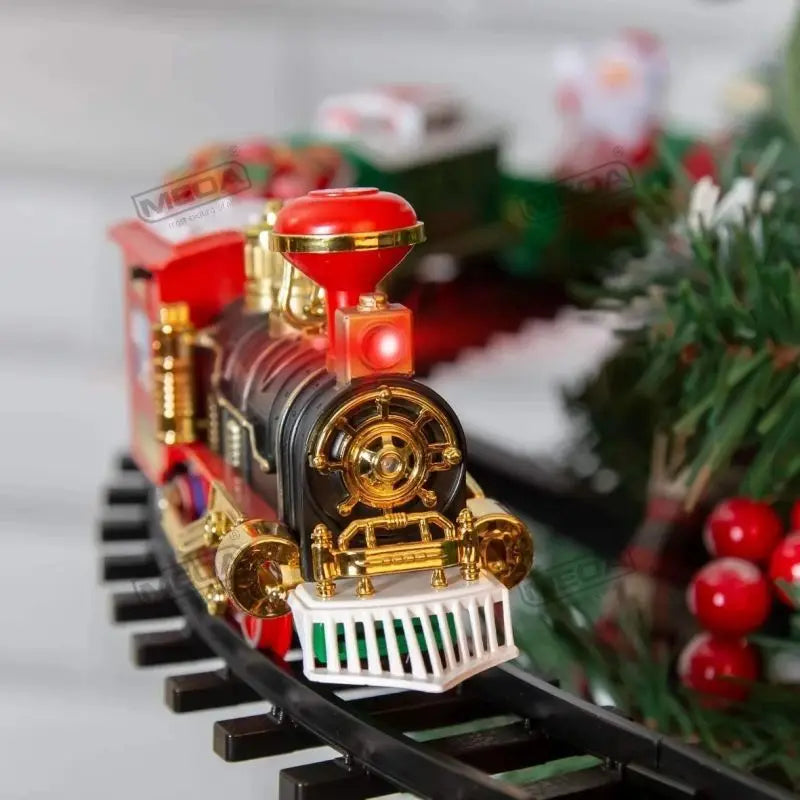 JollyExpress™ 🎅🚂 — Magical Holiday Train with Smoke Effects