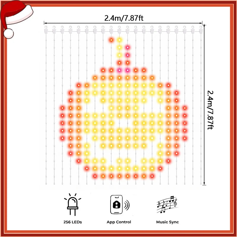 MerryMesh™ Lights 🎄✨ — Smart Christmas Net & Wall Glow