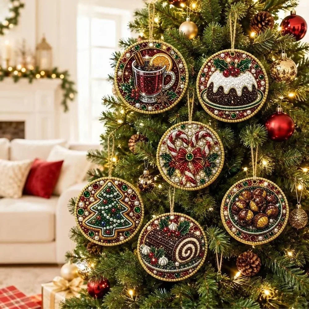 PearlSpark™ Ornaments 🎄💎 — DIY Diamond Art Christmas Fun