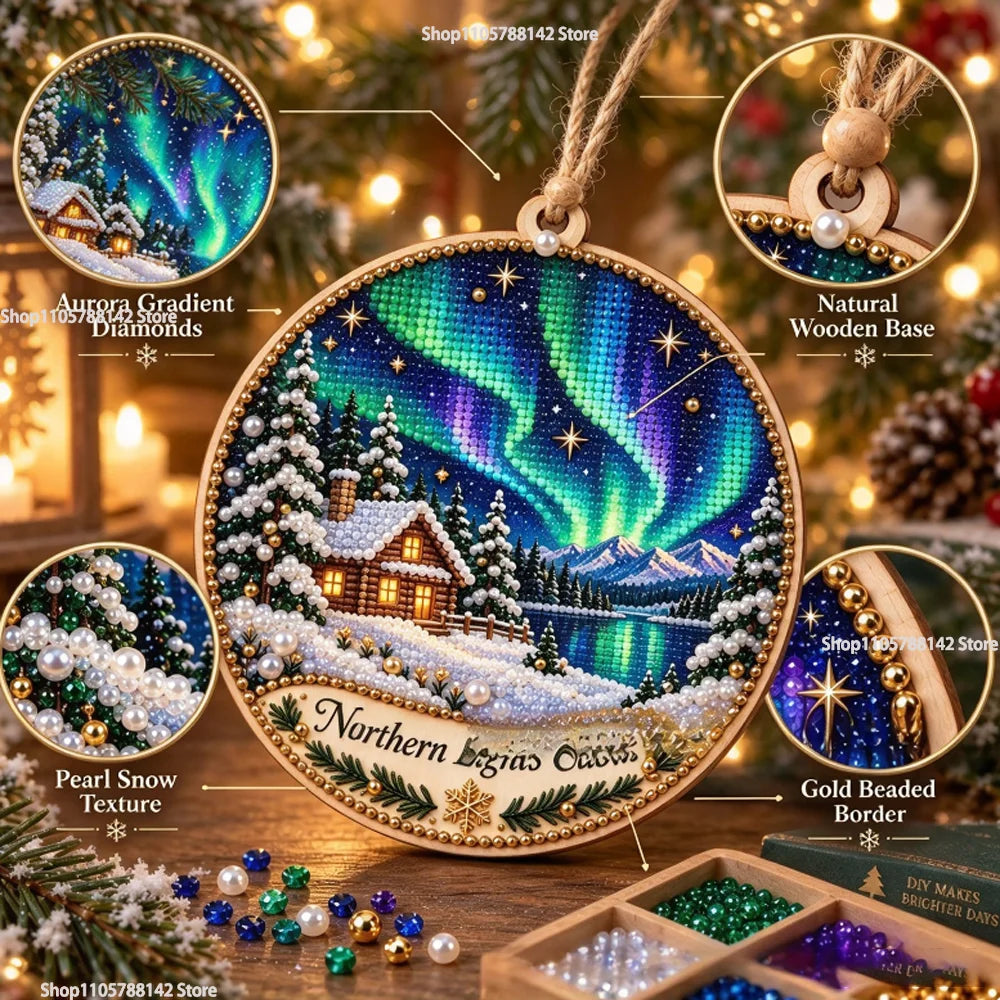 AuroraCraft™ Advent Kit 🎄💎 — 14 Days of Sparkling DIY Fun