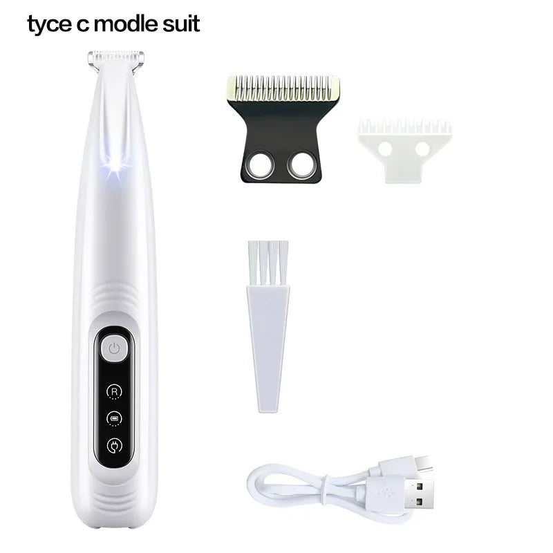 GlowGroom™ Clipper 💡🐾 — LED Precision, Stress-Free Trims