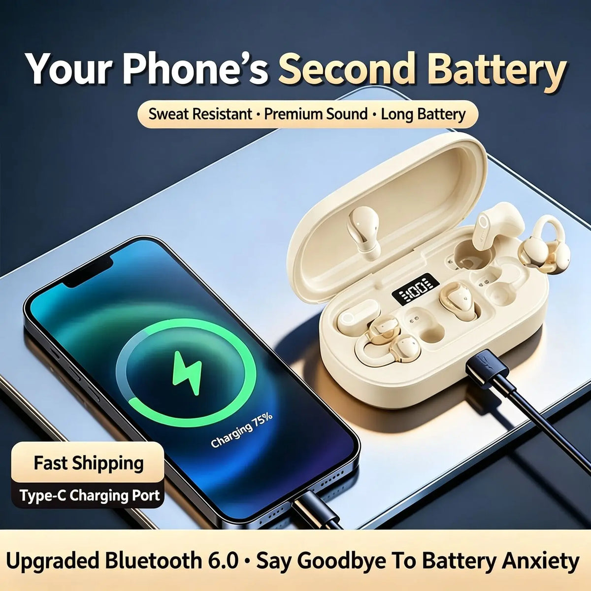 PowerBuds AuraCharge