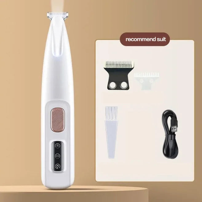 GlowGroom™ Clipper 💡🐾 — LED Precision, Stress-Free Trims