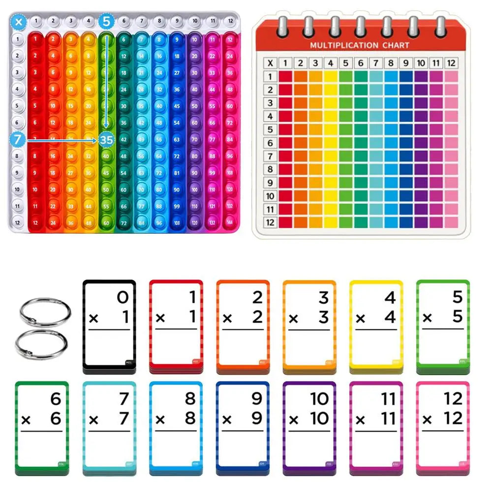 Math Fidget Toy: Fun Learning with Flash Cards & Times Tables 🧮