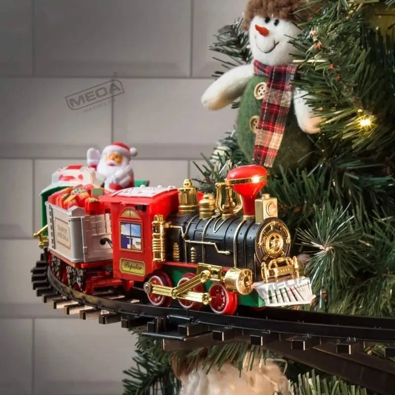 JollyExpress™ 🎅🚂 — Magical Holiday Train with Smoke Effects