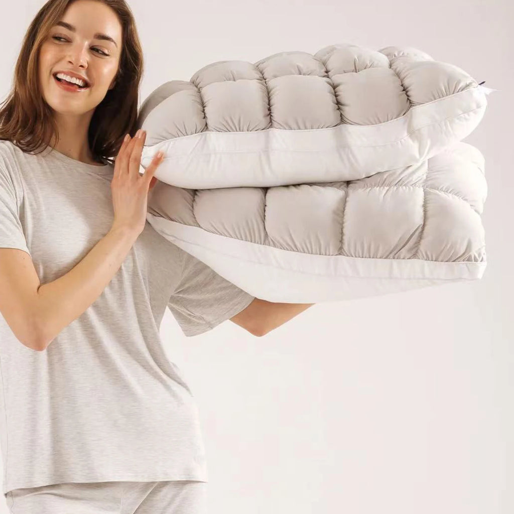 MarshmallowBreeze™ Pillow 💤❄️ — Plush, Cool & Cozy