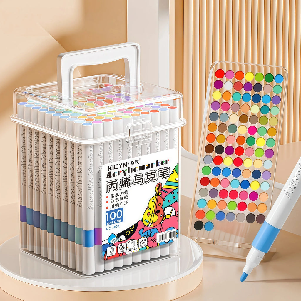 Washable Non-bleeding Stackable Colored Pencils
