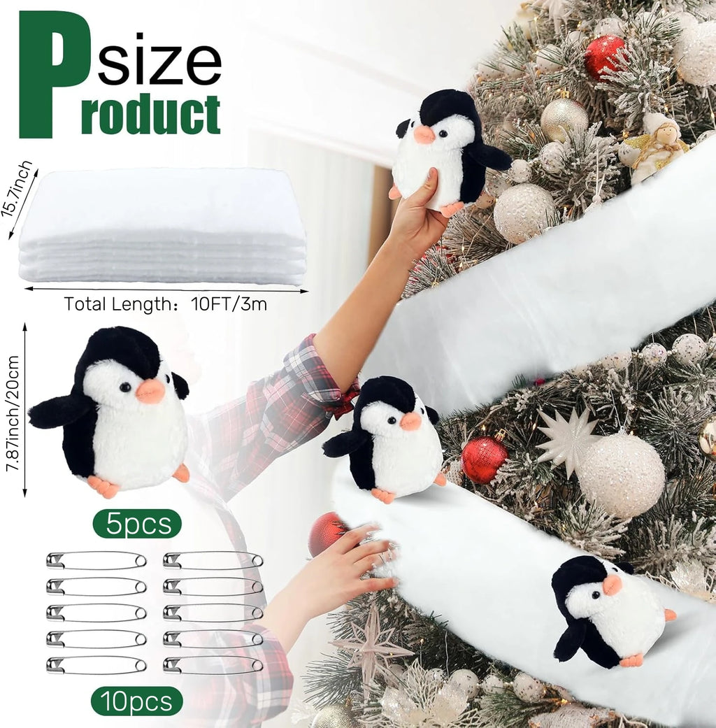 FrostyFlap™ 🐧✨ Penguin Railing Decor