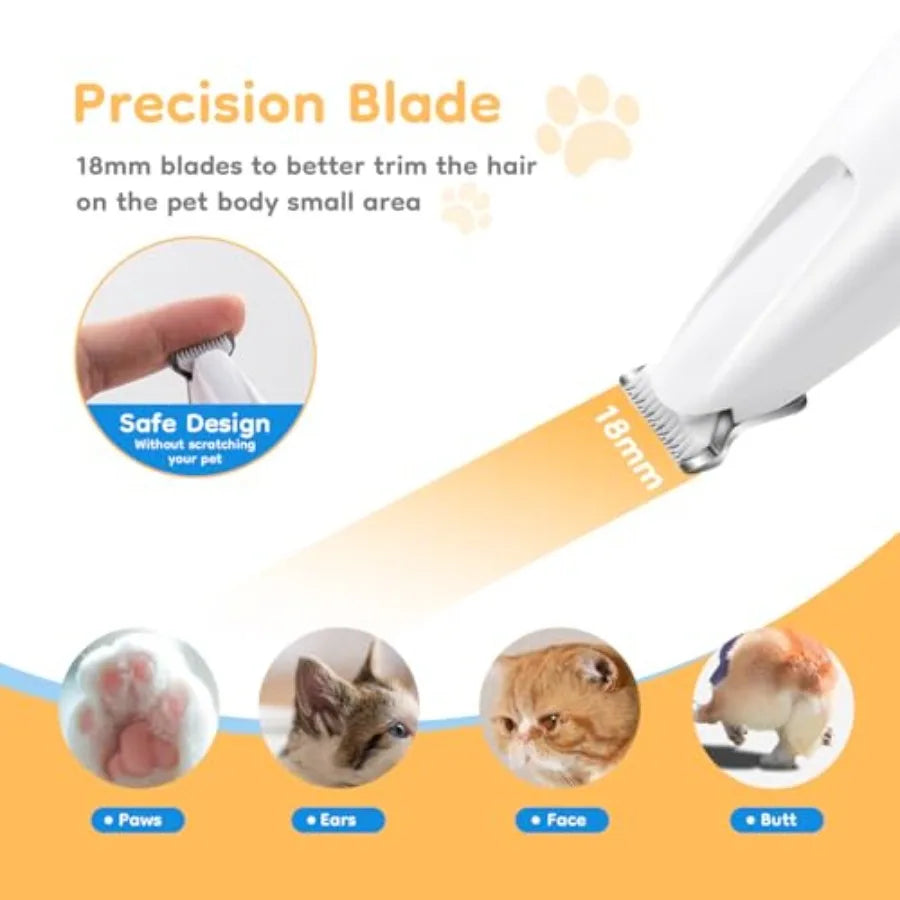 GlowGroom™ Clipper 💡🐾 — LED Precision, Stress-Free Trims