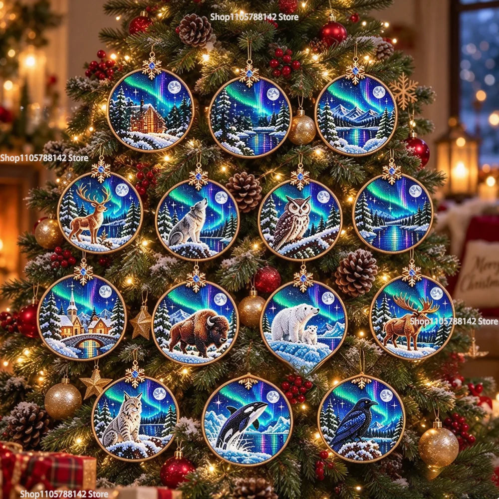 AuroraCraft™ Advent Kit 🎄💎 — 14 Days of Sparkling DIY Fun