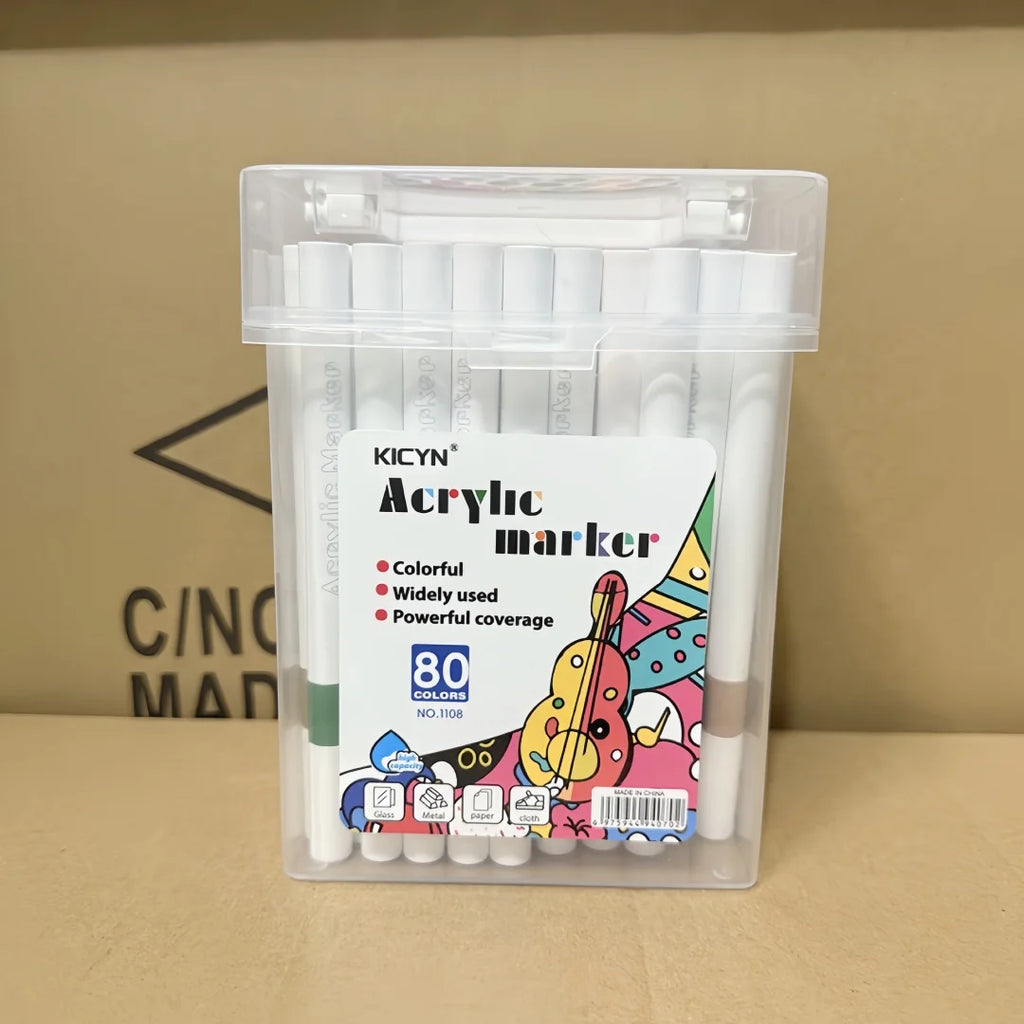 Washable Non-bleeding Stackable Colored Pencils