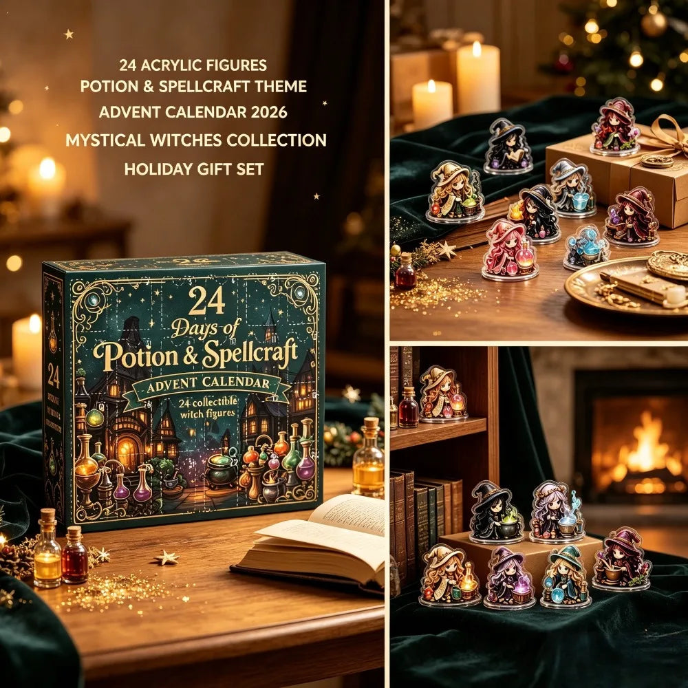 WitchyWonder™ Advent Calendar 🧙‍♀️✨ — 24 Days of Magical Surprises