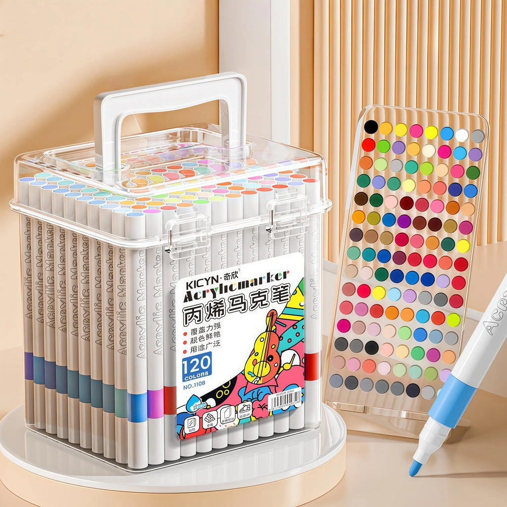 Washable Non-bleeding Stackable Colored Pencils