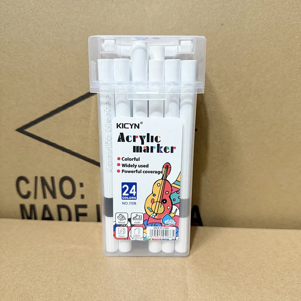 Washable Non-bleeding Stackable Colored Pencils