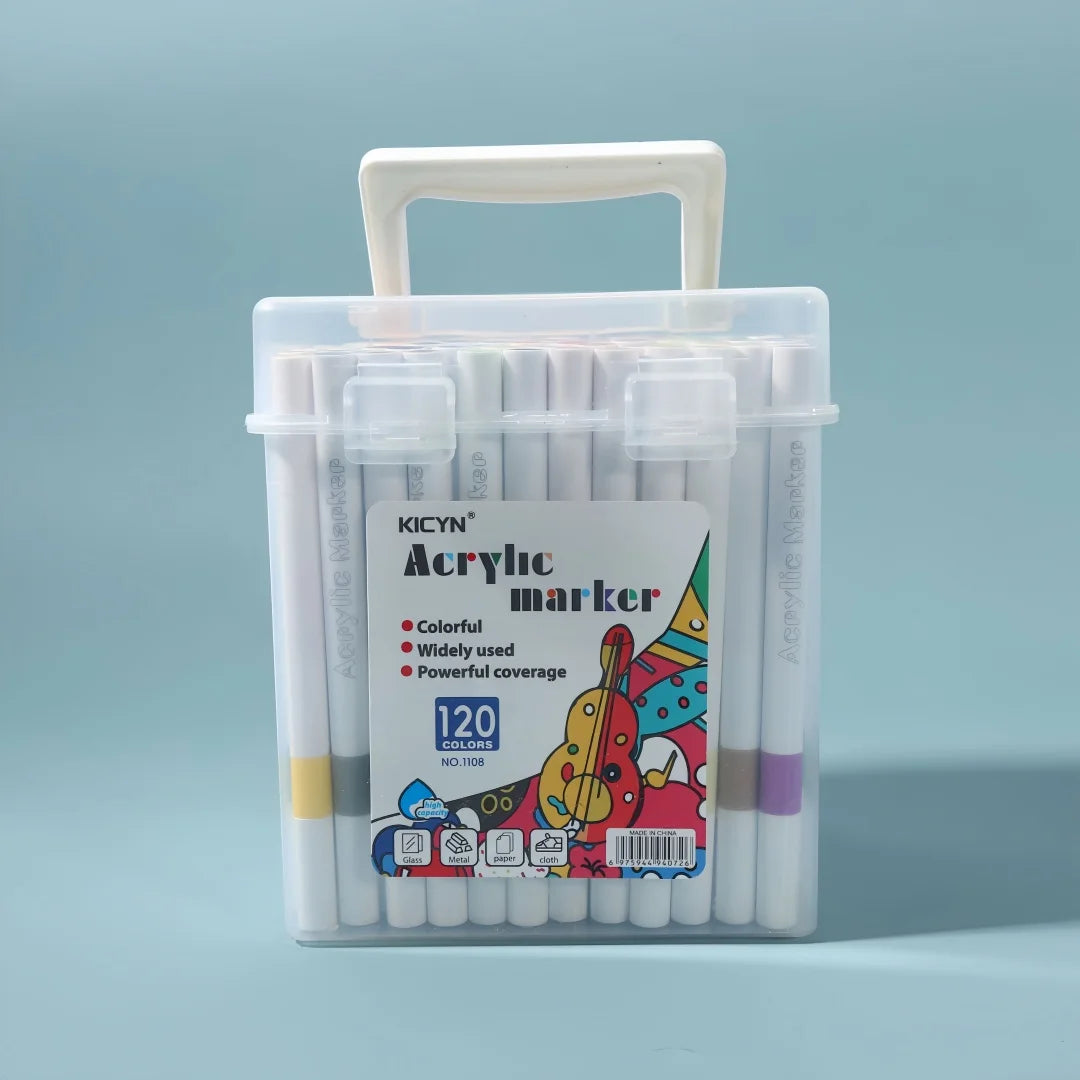 Washable Non-bleeding Stackable Colored Pencils