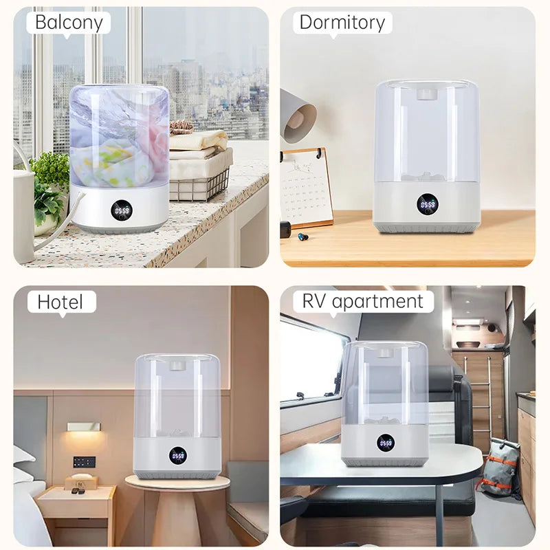 FreshWear Mini Washer – Quick, Hygienic & Effortless Cleaning!