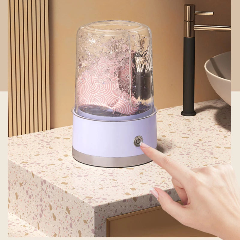 FreshWear Mini Washer – Quick, Hygienic & Effortless Cleaning!