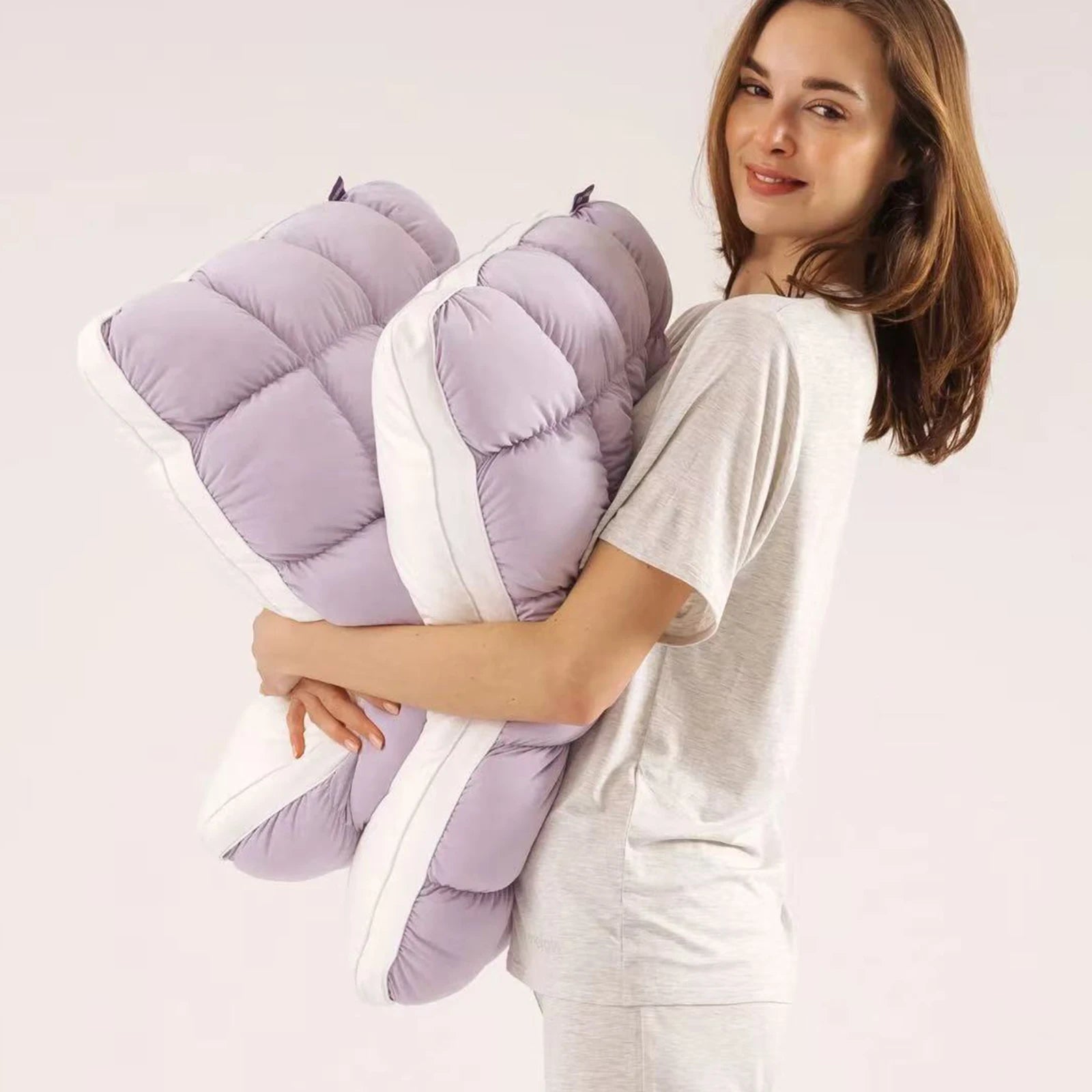 MarshmallowBreeze™ Pillow 💤❄️ — Plush, Cool & Cozy