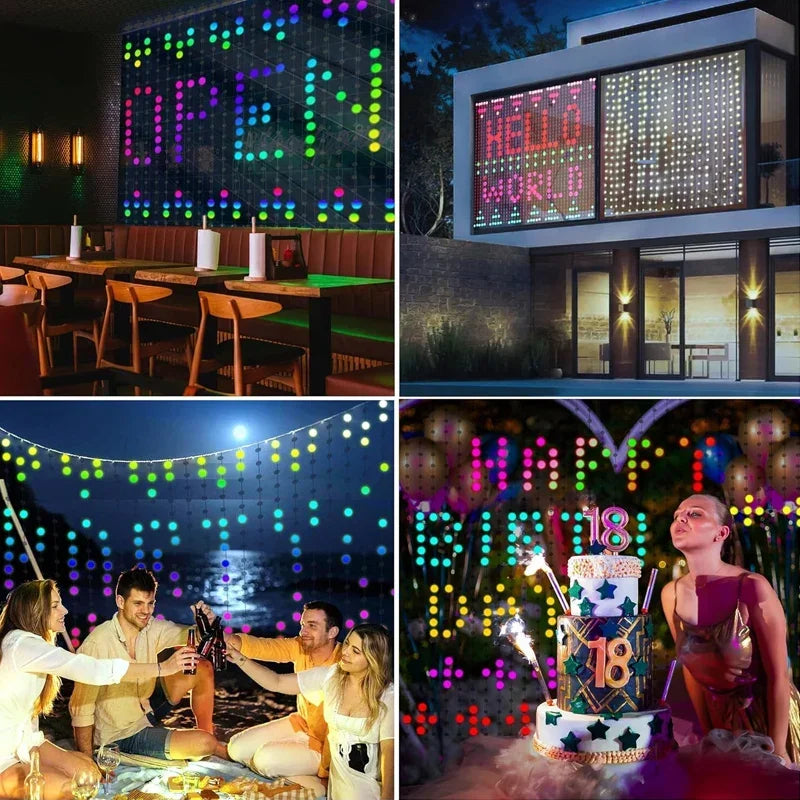 MerryMesh™ Lights 🎄✨ — Smart Christmas Net & Wall Glow