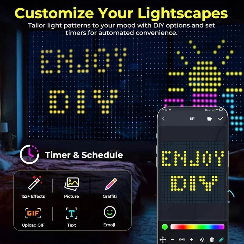 MerryMesh™ Lights 🎄✨ — Smart Christmas Net & Wall Glow