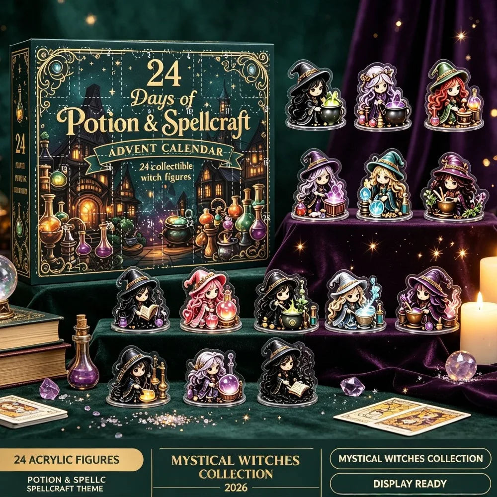 WitchyWonder™ Advent Calendar 🧙‍♀️✨ — 24 Days of Magical Surprises