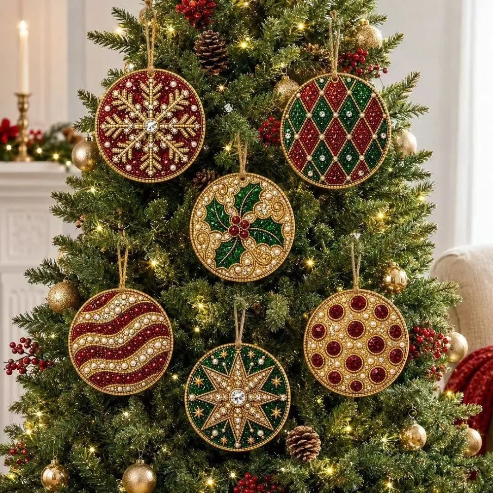 PearlSpark™ Ornaments 🎄💎 — DIY Diamond Art Christmas Fun