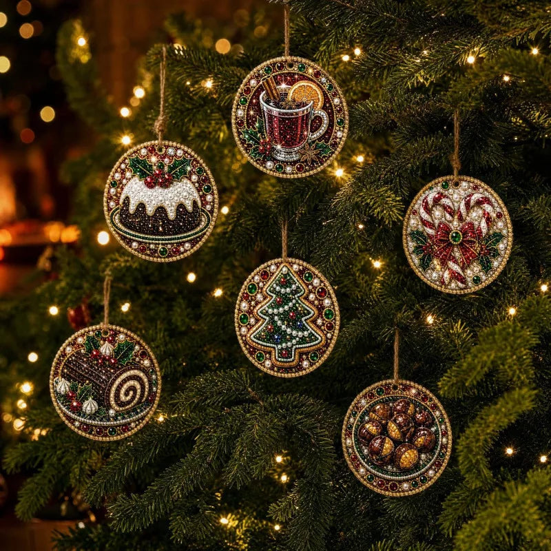 PearlSpark™ Ornaments 🎄💎 — DIY Diamond Art Christmas Fun