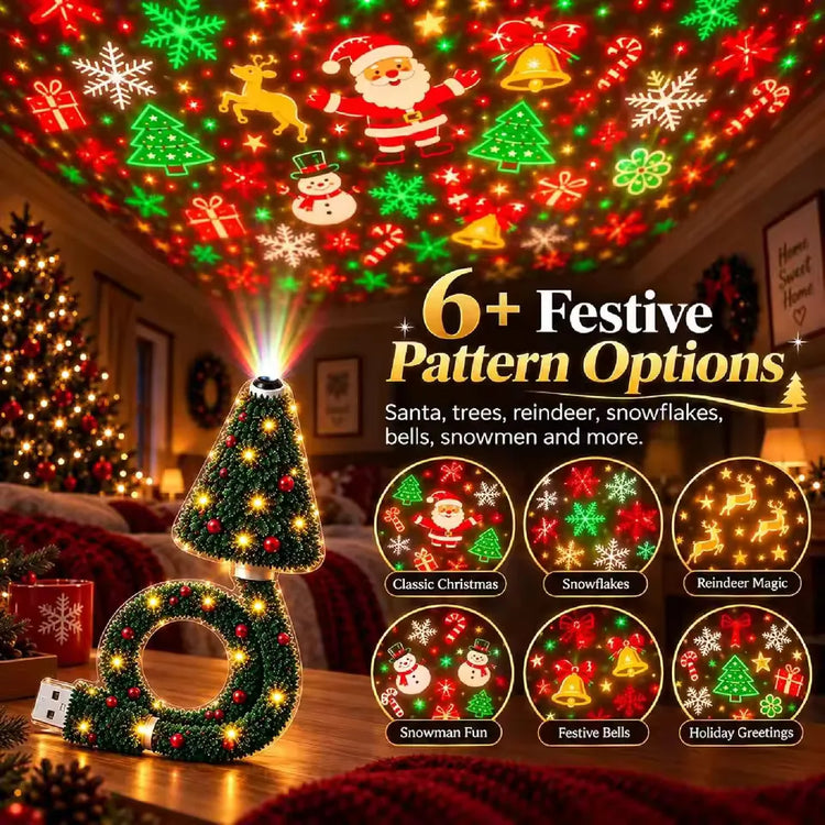 MerryBeam™ Christmas Light 🎄✨ — USB Projection Magic